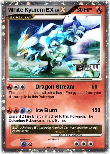 Pokemon White Kyurem EX