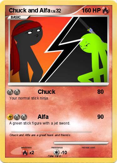 Pokemon Chuck and Alfa