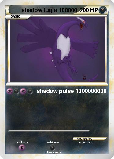 Pokemon shadow lugia 100000