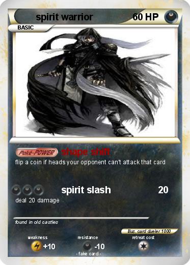 Pokemon spirit warrior