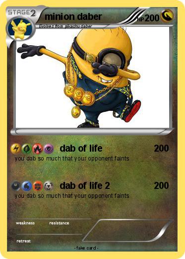 Pokemon minion daber