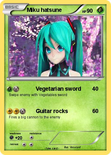 Pokemon Miku hatsune