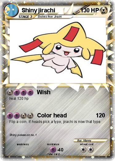 Pokemon Shiny jirachi