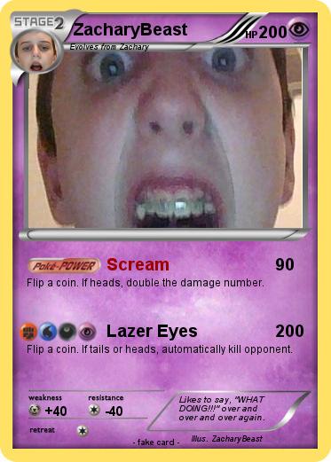 Pokemon ZacharyBeast