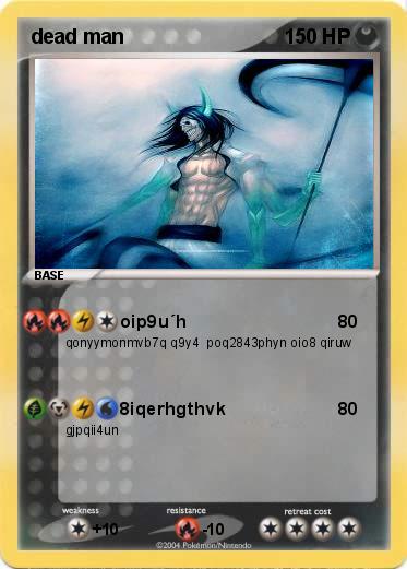 Pokemon dead man