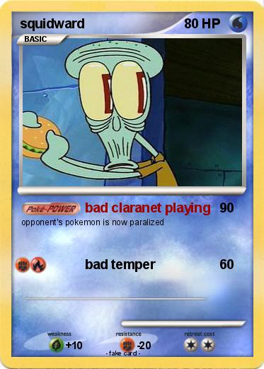 Pokemon squidward