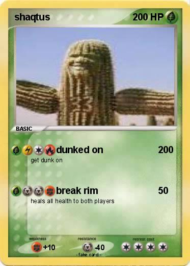 Pokemon shaqtus