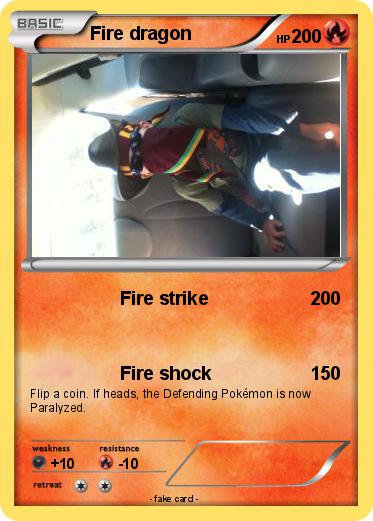 Pokemon Fire dragon