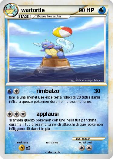 Pokemon wartortle
