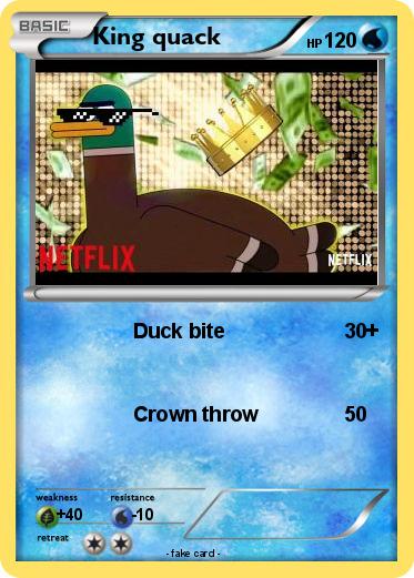 Pokemon King quack