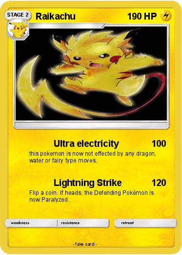 Pokemon Raikachu