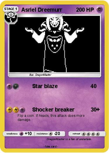 Pokemon Asriel Dreemurr