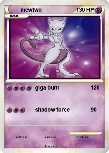 Pokemon mewtwo