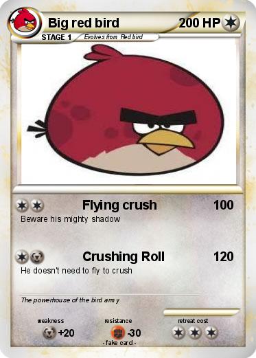 Pokemon Big red bird