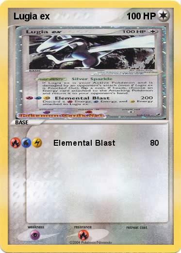 Pokemon Lugia ex