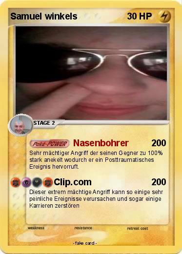Pokemon Samuel winkels