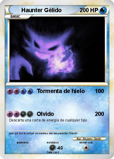 Pokemon Haunter Gélido