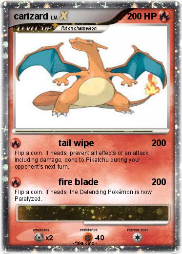Pokemon carizard