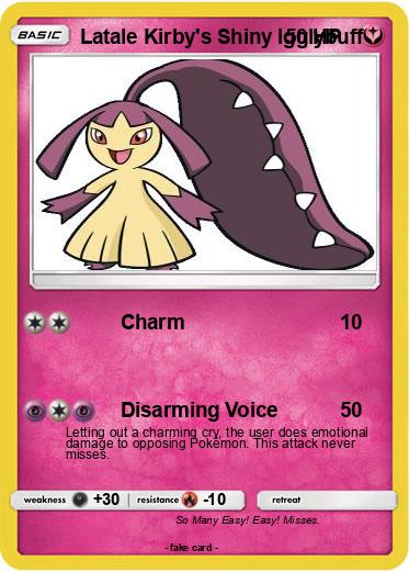 Pokemon Latale Kirby's Shiny Igglybuff