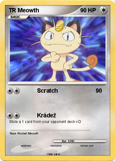 Pokemon TR Meowth