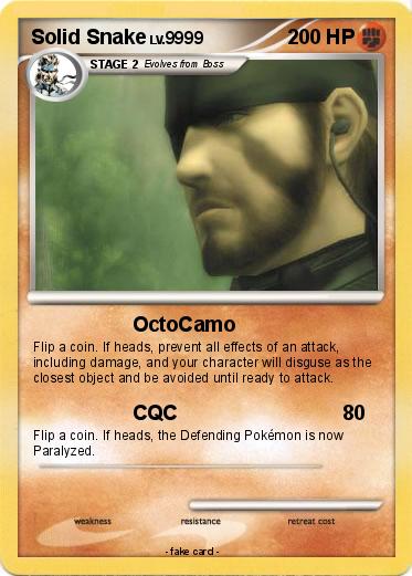 Pokemon Solid Snake
