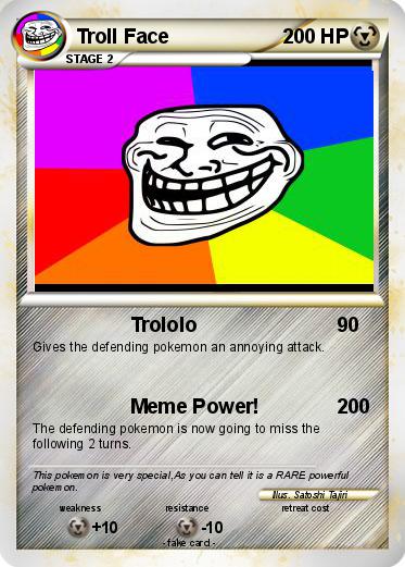 Pokemon Troll Face