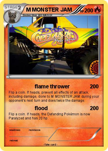 Pokemon M MONSTER JAM