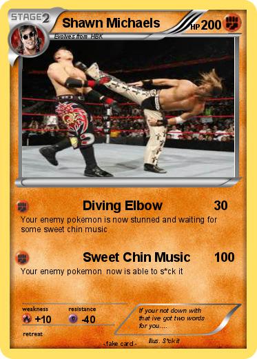 Pokemon Shawn Michaels