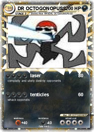 Pokemon DR OCTOGONOPUSS