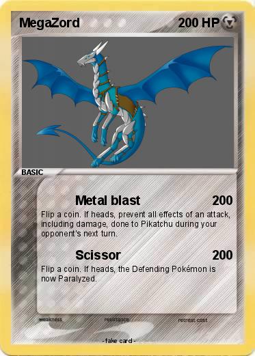 Pokemon MegaZord Pokemon MegaZord