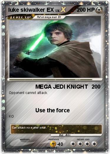 Pokemon luke skiwalker EX