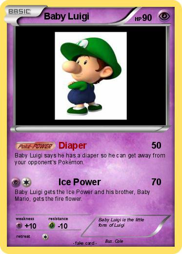 Pokemon Baby Luigi