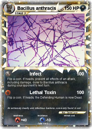 Pokemon Bacillus anthracis