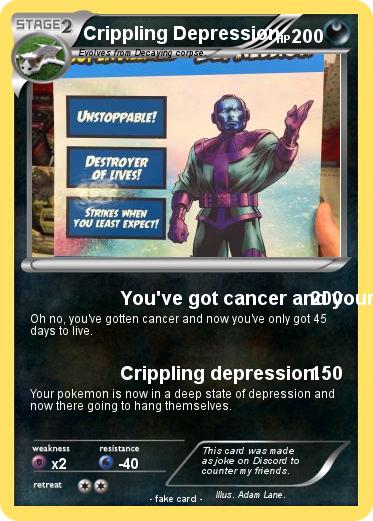 Pokemon Crippling Depression