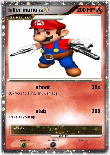 Pokemon killer mario
