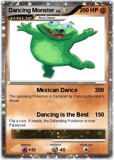 Pokemon Dancing Monster