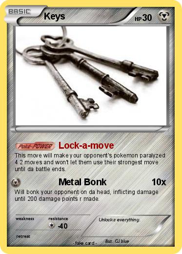 Pokemon Keys