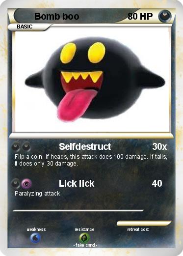 Pokemon Bomb boo