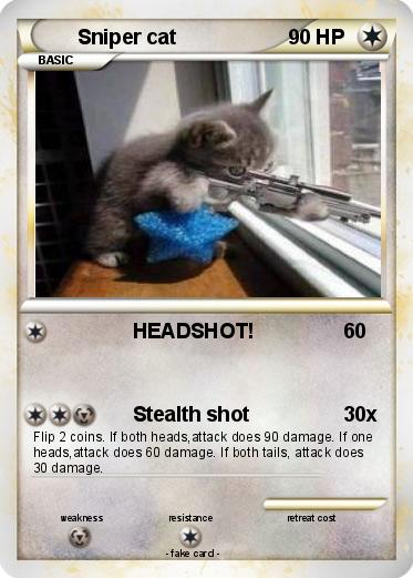 Pokemon Sniper cat