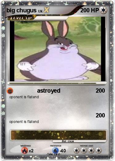 Pokemon big chugus