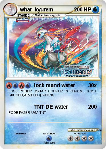 Pokemon what  kyurem