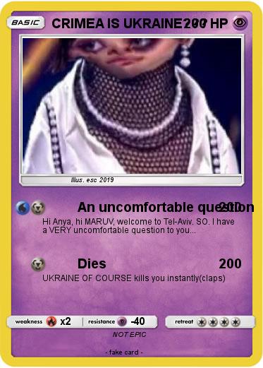 Pokemon CRIMEA IS UKRAINE???