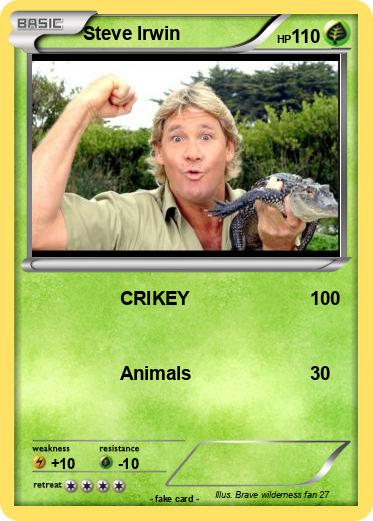 Pokemon Steve Irwin