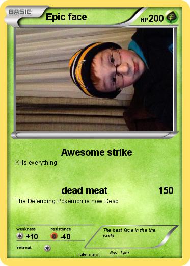 Pokemon Epic face