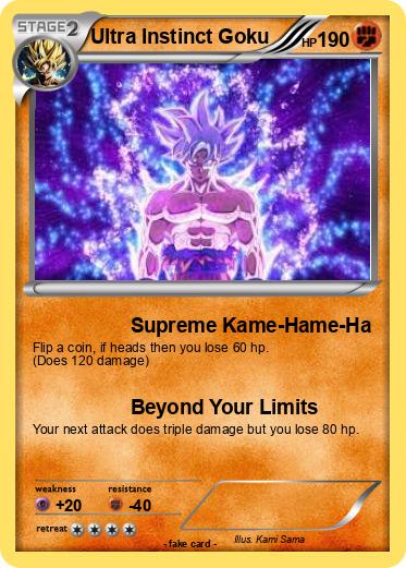 Pokemon Ultra Instinct Goku