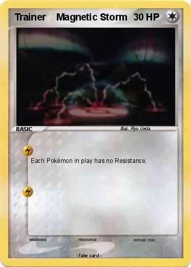Pokemon Trainer    Magnetic Storm