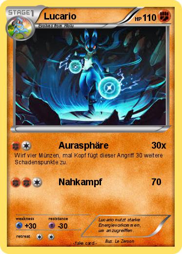 Pokemon Lucario