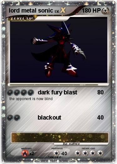 Pokemon lord metal sonic