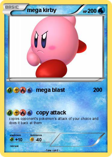 Pokemon mega kirby