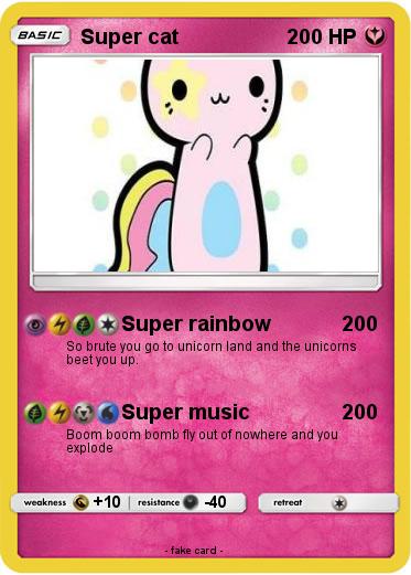 Pokemon Super cat